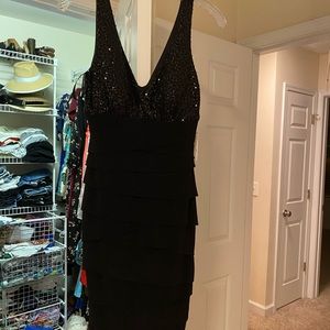 brand new black size 4 cocktail dress
